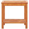 VidaXL Side Table Solid Acacia Wood 45 X 33 X 45 Cm