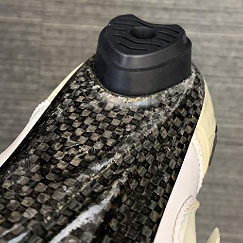 UP HEEL Road Rubber Heels for SIDI Road/Triathlon Shoes, Left and Right Set, Black