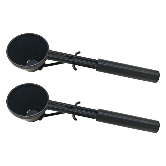 Coffee Spoon Funnel for Protein Powder Milk Powder Filling Long Handle Measuring Scoop for Water Bottles Reusable K-Style Coffee Capsule Refill Tools