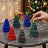 Kleurrijke Roterende Kerstboom Decoratie 3D Geprinte Kerst Fidget Speelgoed voor Thuis