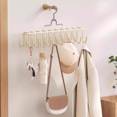 Suspender Hanger Underwear Vest Organizer Hook Strong Load-bearing Multifunctional Wardrobe Hanger with Multiple Hooks