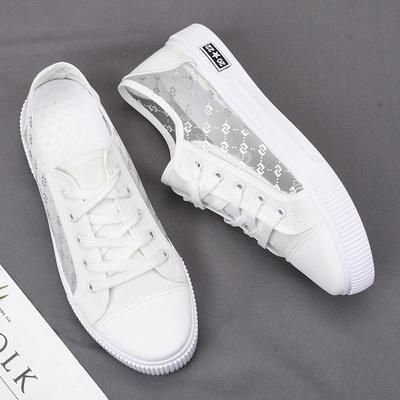Summer New Mesh Shoes Women's Breathable Mesh Canvas Shoes Women's Fashion Versatile Student Shoes Soft Baseplate Shoes