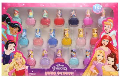 Wraith Disney Princess Peel-Off Nail Polish Set (18 Pieces) 210629