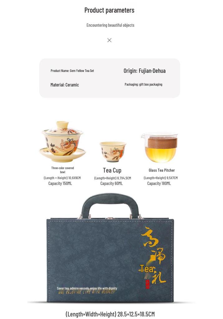 Elegant White Porcelain Gongfu Tea Set: One Pot, Four Cups - Perfect for Home, Office, or Gifts