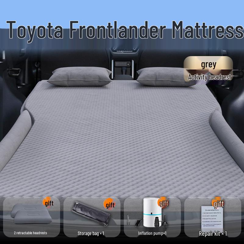 25 Toyota Highlander Car Bed: Inflatable Rear Seat Mattress and Trunk Cushion