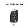 Pentru VOLKSWAGEN VW Carcasă Smart Key cu 4 Butoane Cover Shell Pentru Volkswagen VW Golf 7 ALLTRACK MK7 Tiguan SEAT Ateca Leon I