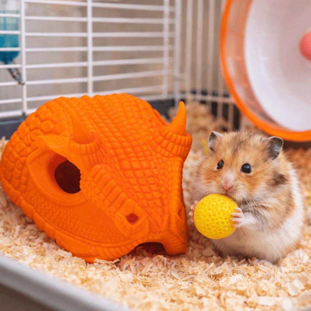 Smooth Edge 3D Printed Cave Simulation Reptiles Habitat Fish Hiding Shelter  Betta Hiding