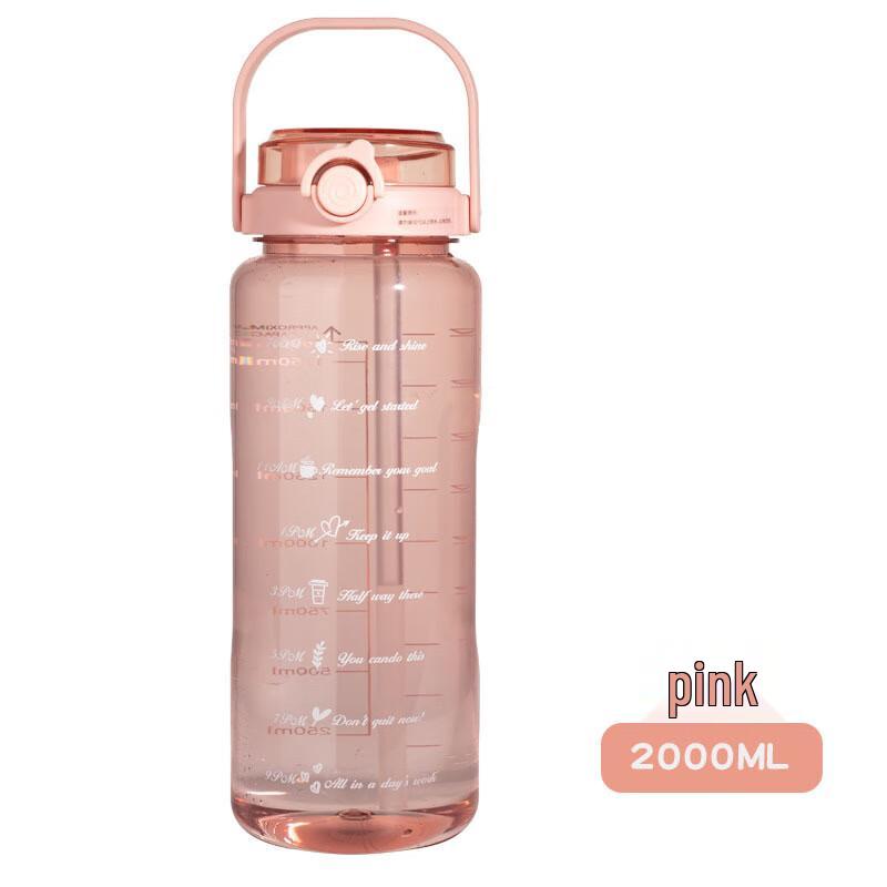 Qianxing Gradient Color Plastic Sports Bottle