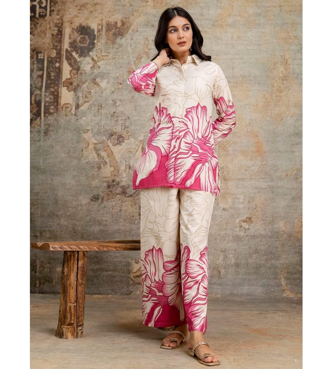 

Женский дизайнерский праздничный топ-туника из хлопка с цветочным принтом, комплект шнурков, платье-курти 2XL