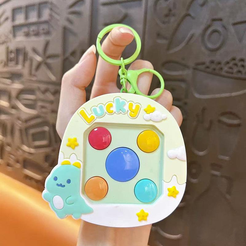 

Miniature Quick-Push Memory Game Keychain - A Fun, Stress-Relief Gift for Small Animals