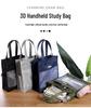 KOBEST Kangbai Student Art Tote: A4 Transparent Mesh Bag with Large Capacity for Books and Supplies.
