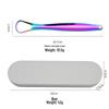 Stainless Steel Tongue Scraper - Removes Coating and Dirt for Adult Oral Hygiene