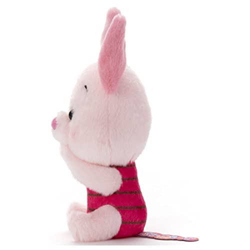 TAKARATOMY A.R.T.S. Disney Disney Character Prico Mode Plush Toy S Piglet Plush Toy, Approximately 17cm Tall