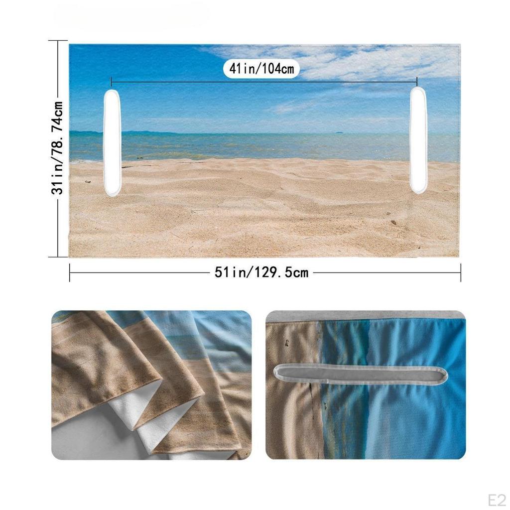 Potah sedadla golfového vozíku Ručník Deka Mikrovlákno Unikátní Lehký Snadno se čistí,