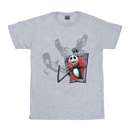Disney Womens/Ladies Nightmare Before Christmas Ghosts Of Jack Cotton Boyfriend T-Shirt