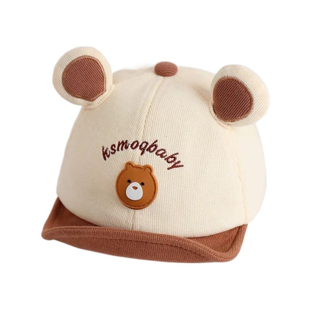 Ears Bear Baby Hat Animal Infant Sun Hat Cute Baby Baseball Cap  Outdoor