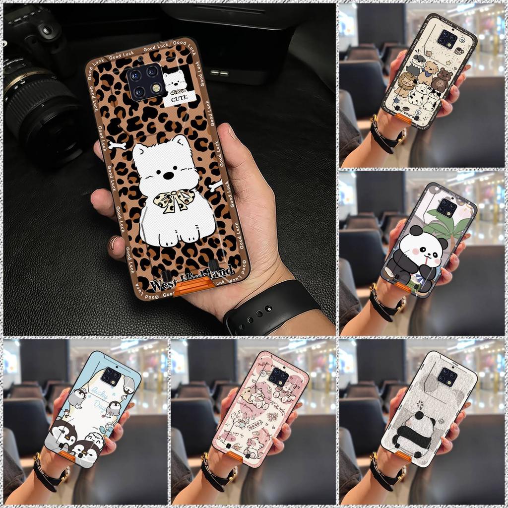 Back Cover Anti-dust Phone Case For Oukitel WP6 Protective TPU Fashion Design Shockproof Cartoon Soft Case Graffiti Cute