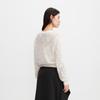 VEROMODA Women's Pure Cotton Ribbed Knit Cardigan