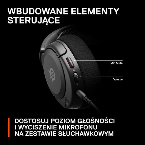 Steelseries arctis nova 1 black headphones