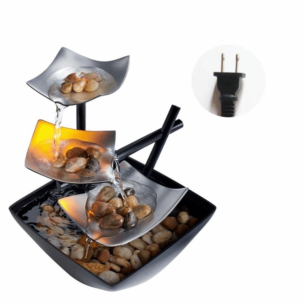 Relaxing Indoor Waterfall Exquisite Tabletop Water Fountain Desktop Fountain Office Decor