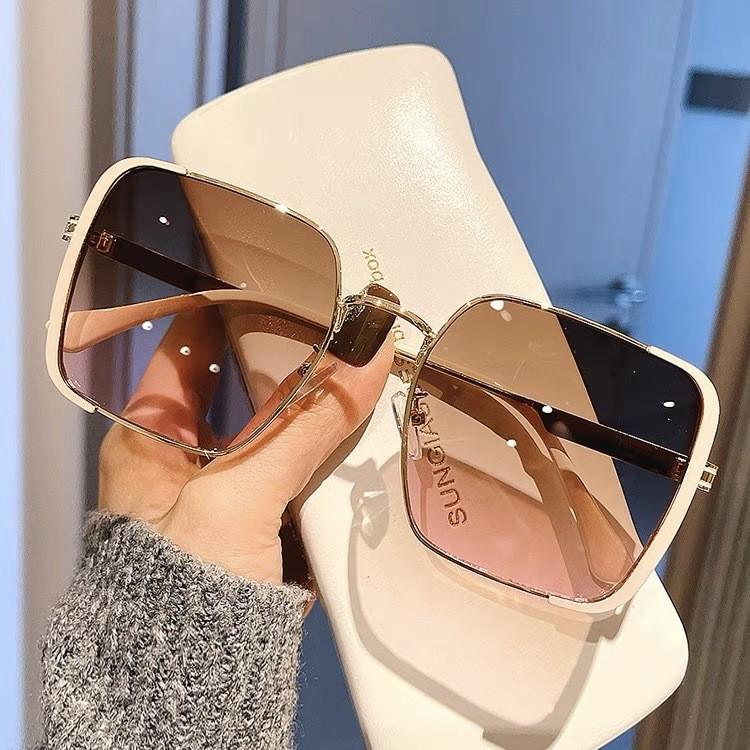 Sun Glasses Women Men Fashion Square Frame Uv400 Sunglasses For Travel And Beach