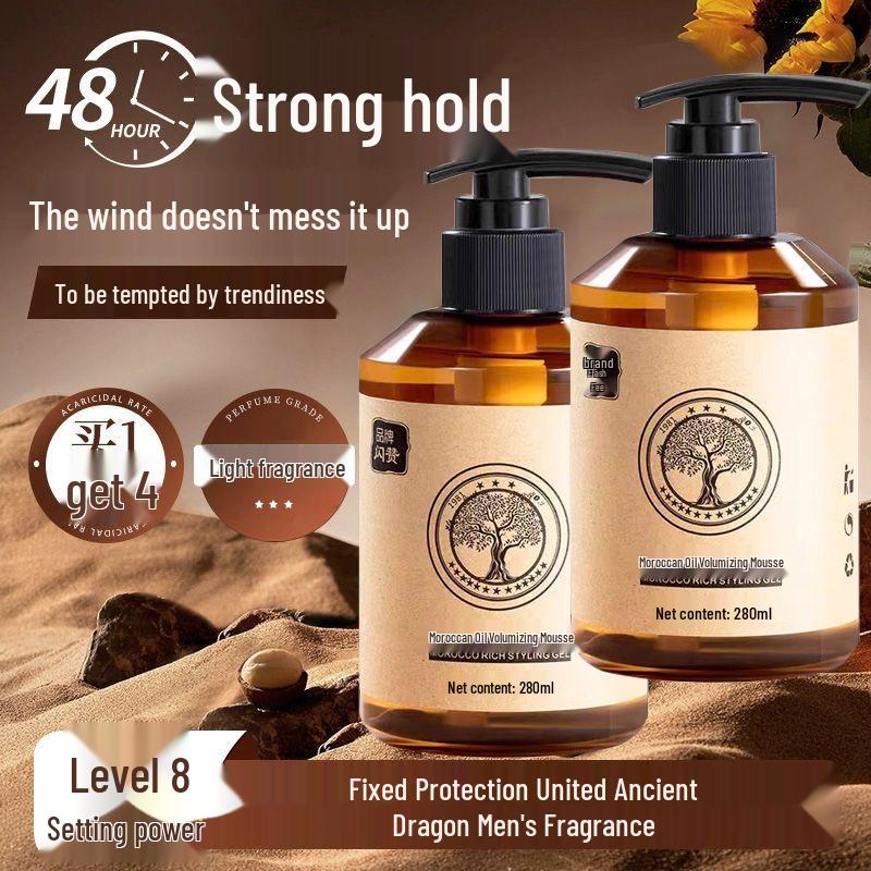 Women's Curl Enhancing & Hydrating Hair Cream - 280ml Styling Gel for Moisture & Elasticity