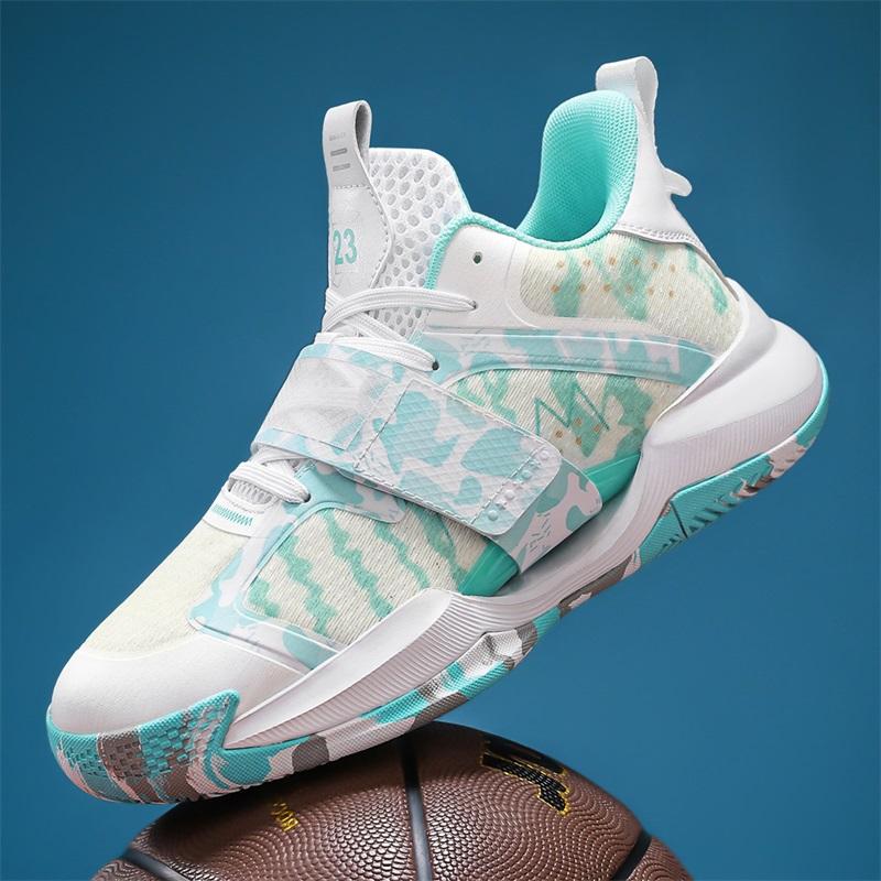 Hochwertige Herren-Basketballschuhe für Damen Original-Sneakers Basketball-Sneakers Gummi Rutschfest Sportschuhe für Herren