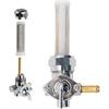 Rubinetto Benzina 22mm Uscita Destra per Harley Davidson Sportster Big Twin Dyna Fatboy Electra Glide Heritage Softail Springer Sport Super