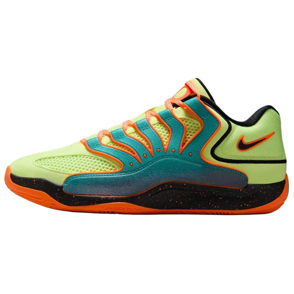 

Nike KD 18 Стійкі до ковзання та стирання Низькі Баскетбольні кросівки Чоловічі Жовто-зелені HV1993-301 44