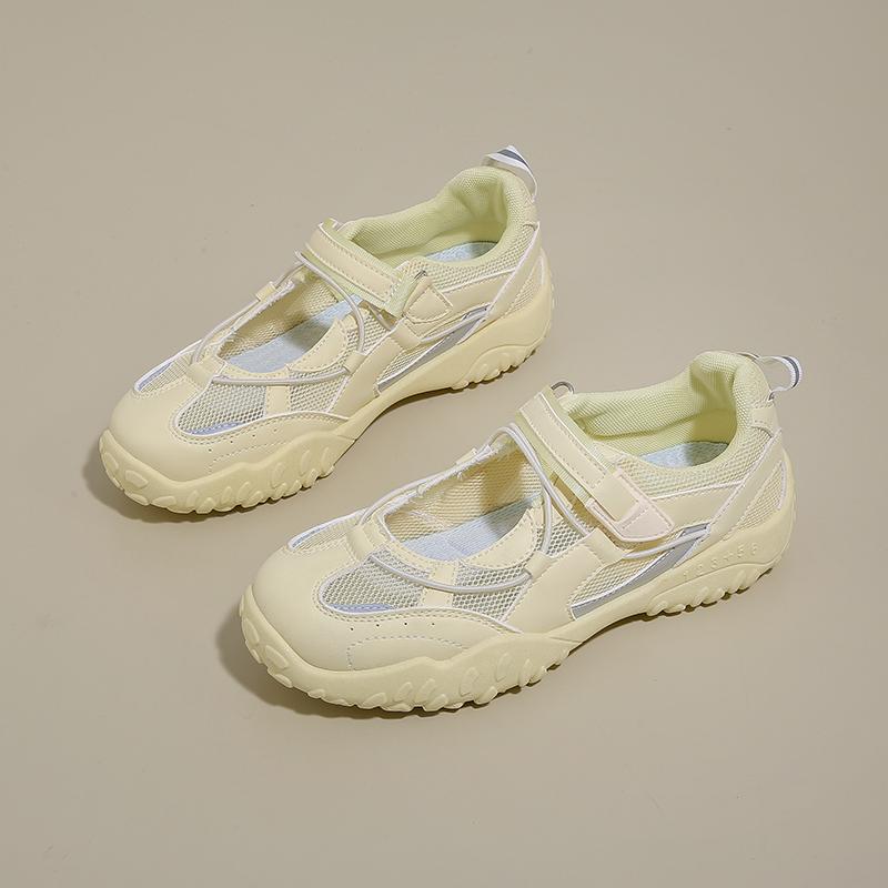 Fashion Shoes Female 2025 Brand Shallow Women's Vulcanize Shoes New Round Toe Hot Sale Mesh Light Best Seller Casual Flat Shoes Zapatos