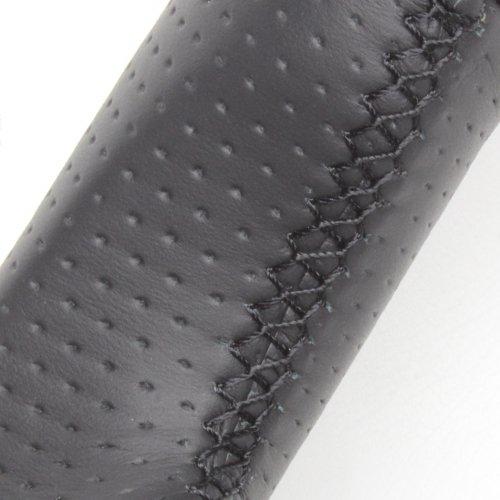 REAL Steering Wheel [For Toyota Harrier (60 Series)] Premium Series Black Carbon Fiber U60-BKC-BK