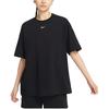 New Nike Sportswear Essential Women's Oversized Short-Sleeve T-Shirt Black DX7911-010