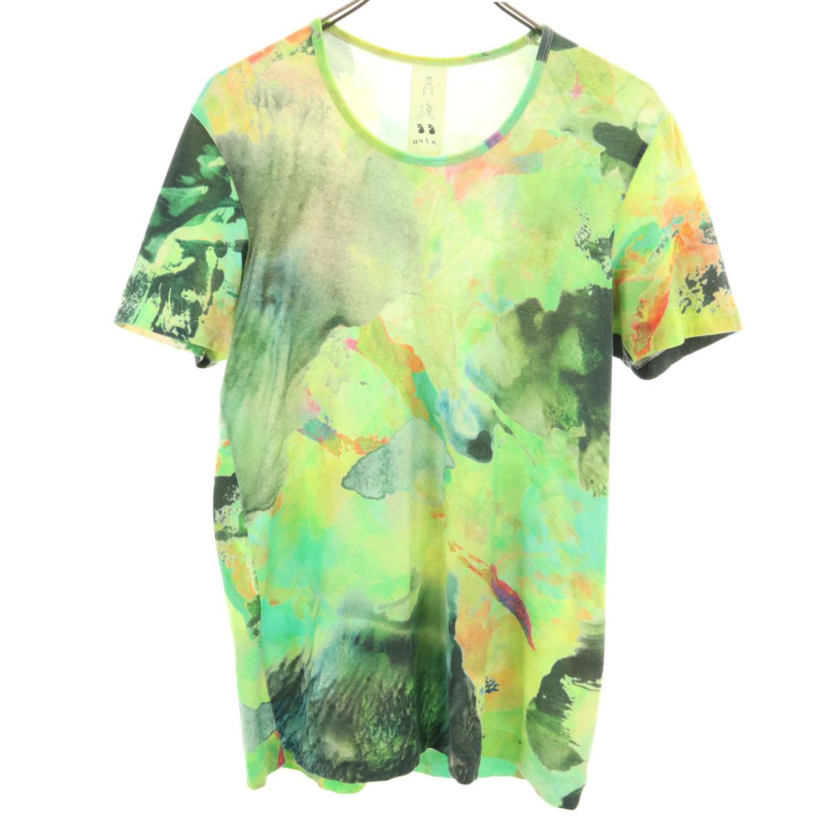 

ohta Overall handle Short sleeve T-shirt MS Multi Men s Used