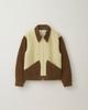 Seasun Color Block Jacket _Brown