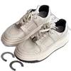 2025 new high-end versatile platform white shoes women's autumn popular Hong Kong style board shoes super fire casual sports shoes