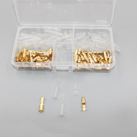 120 Stück 3,5 mm Isolierte Stecker Buchse Drahtverbinder für Verkabelung Auto Audio Lautsprecher