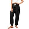 Women's Loose-fitting Wide-leg Pants, Casual Loose-fitting Pants, High-elastic Waistband, Long Pants With Pockets