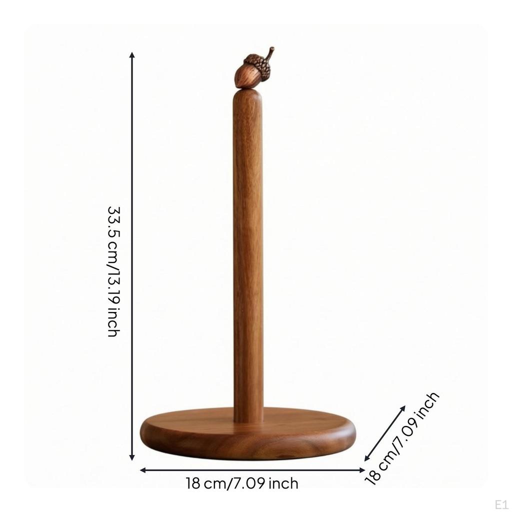 Paper Towel Holder Countertop Stand Freestanding for Kitchen