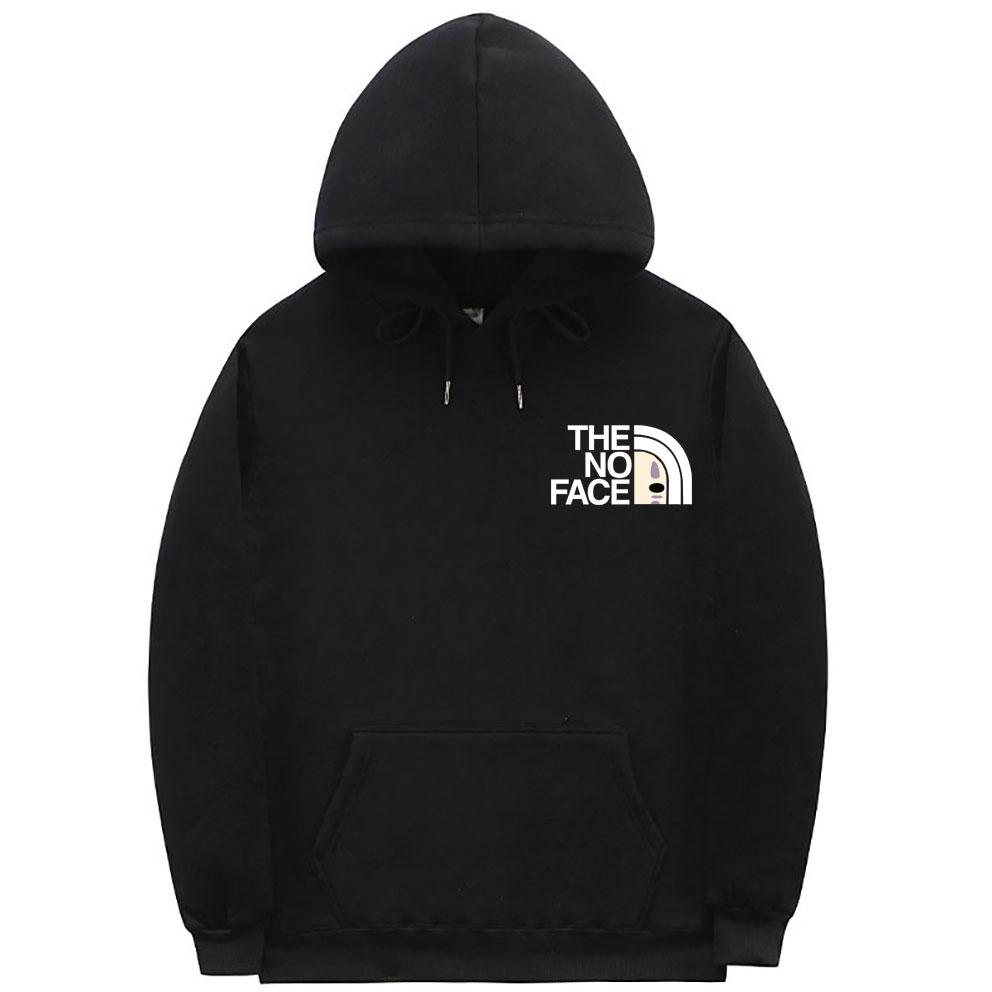 

THE NO FACE Letter Logo Hoodie No Face Unisex Print Hoodies Hip Hop Streetwear Long Sleeves Unisex Women Fashion Harajuku Sweatshirt