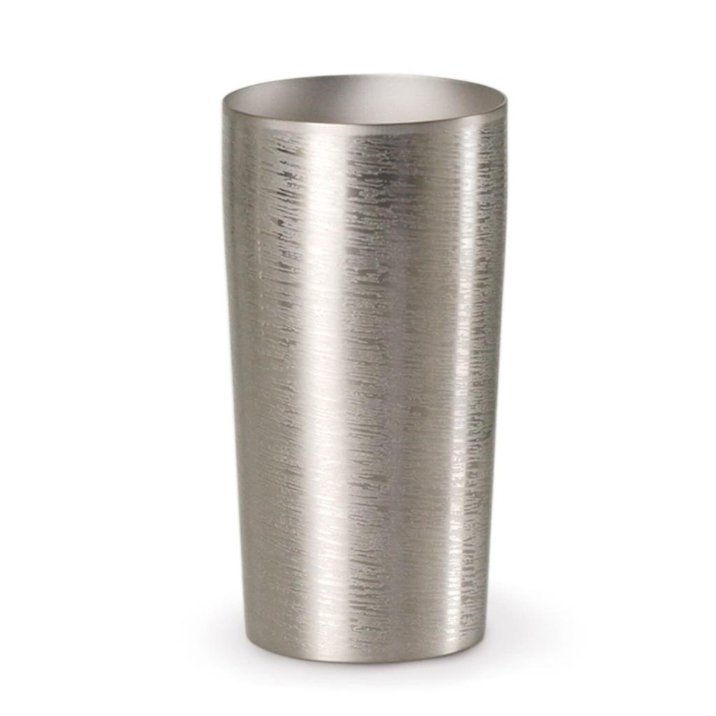 HORIER Titanium Premium Silver Double-Sided Tumbler, Birch,