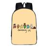 Among Us Kids Backpack Oxford Fabric School Bag Boys Girls 20L Capacity Dual Strap With Air Cushion Straps