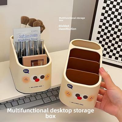 Creative Cartoon Stationery Storage Office Sundries Placement Living Room Coffee Table Remote Control Rack