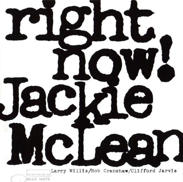 

CD JACKIE MCLEAN - Right Now! 724359597225 Blue Note 2004 Europe Jazz Used