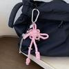 Festive Cultural Keychain Ornament Handcrafted Chinese Knot Design Rustproof Alloy Carabiner Practical Everyday Carry