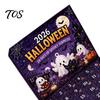 Non Repeating Halloween Baubles Advent Calendar 2026, 24 Day Ghost Countdown with Collectible Figures, Gifts for Kids Boys Girls, Party Favors Unique