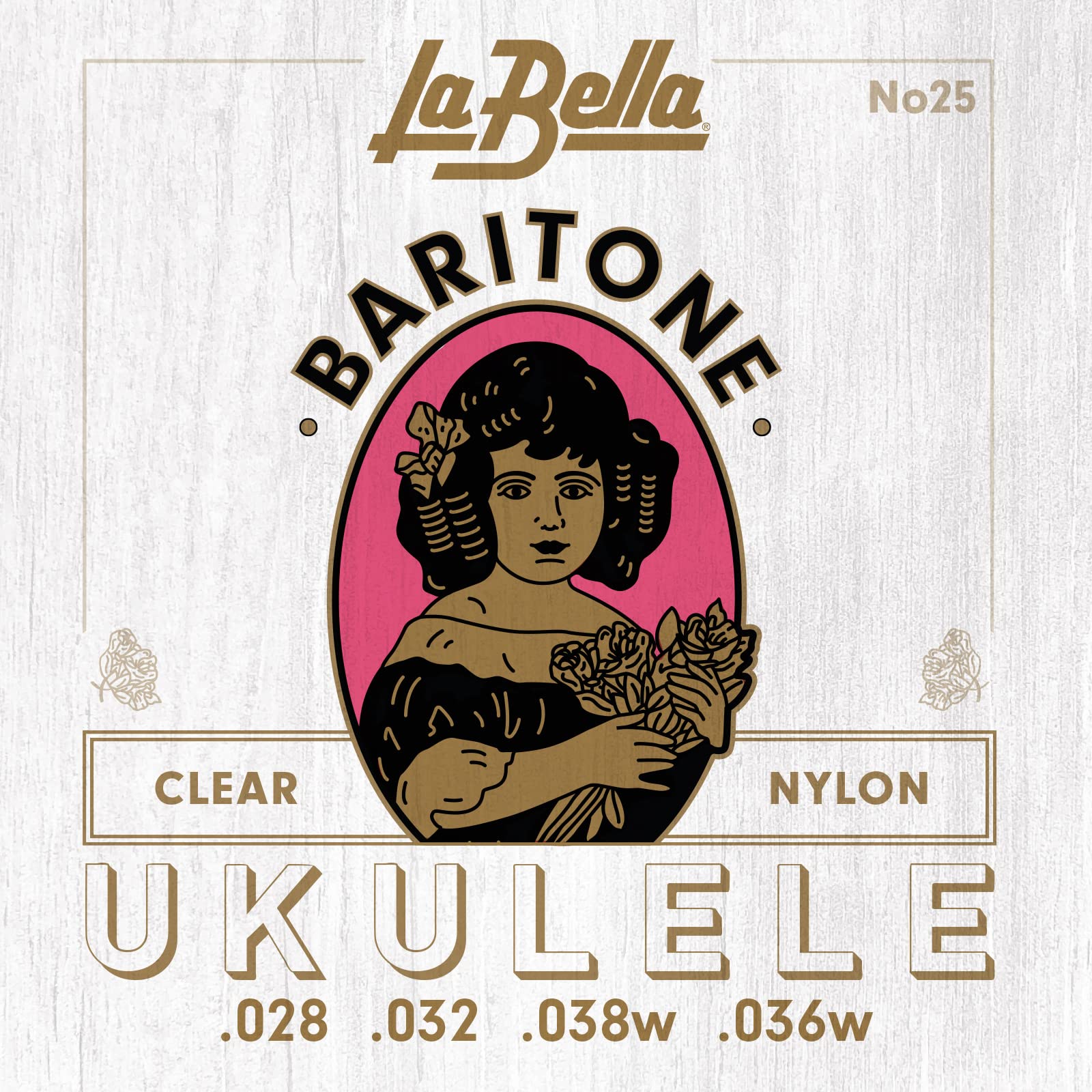 

La Bella 25 Baritone Ukulele Strings