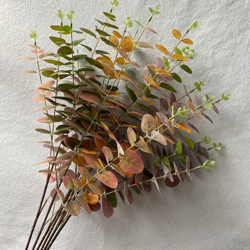 3d Printed Money Leaf Artificial Plant With Vibrant Colors For Living Room Decor