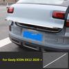 Car Styling Rear Trunk Molding Tail Door Strip Kit Trim Cover Decoration Accessories Exterior Sticker For Geely ICON SX12  +