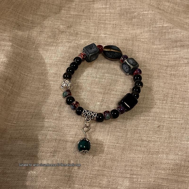 2023 Summer Handmade Ethnic Ceramic Beaded Bracelet for Women