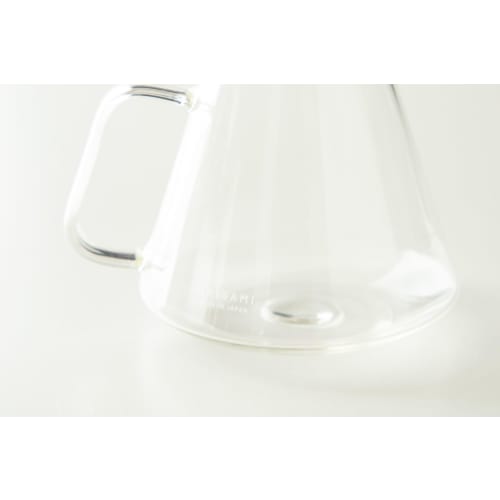 ORIGAMI Glass Coffee Server with HARIO 710ml (Full)
